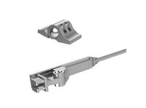 Regular Hinge and wirecore for metal frames