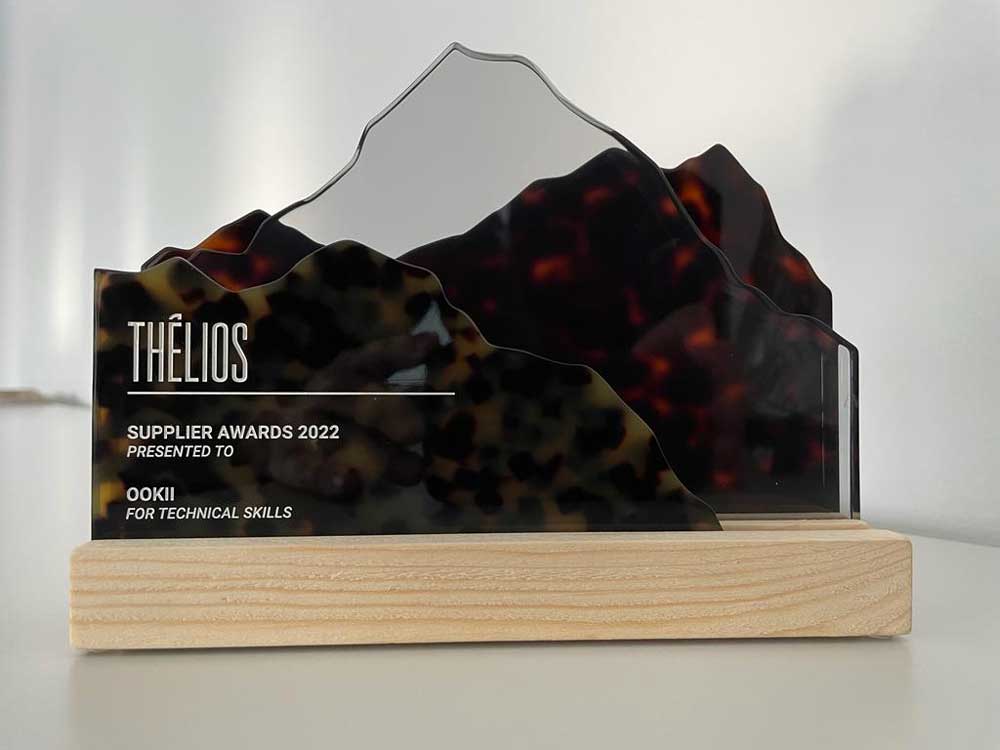 Premio: Miglior fornitore categoria "Competenze Tecniche"