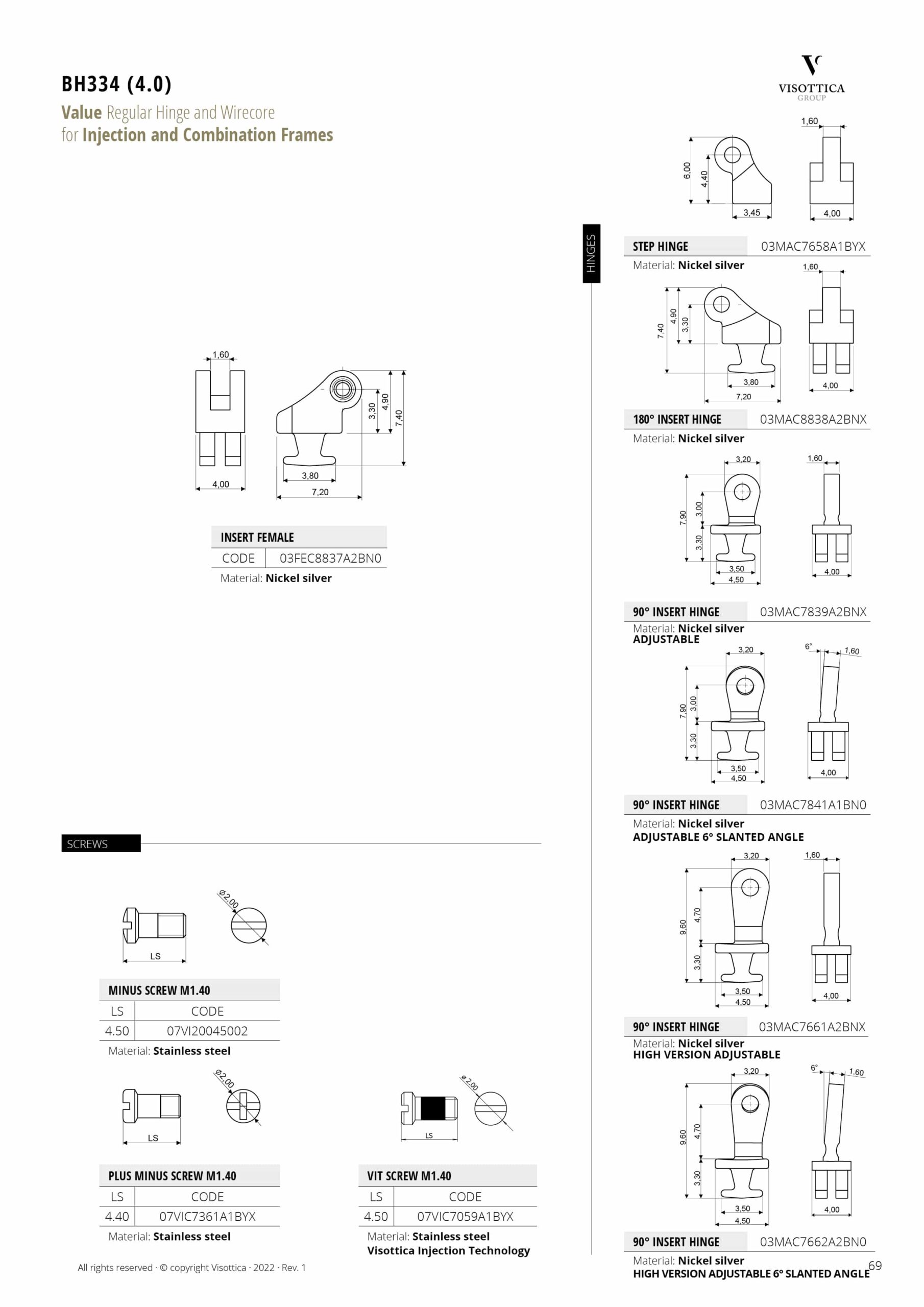 BH334 (4.0) - Injection and Combination Frames