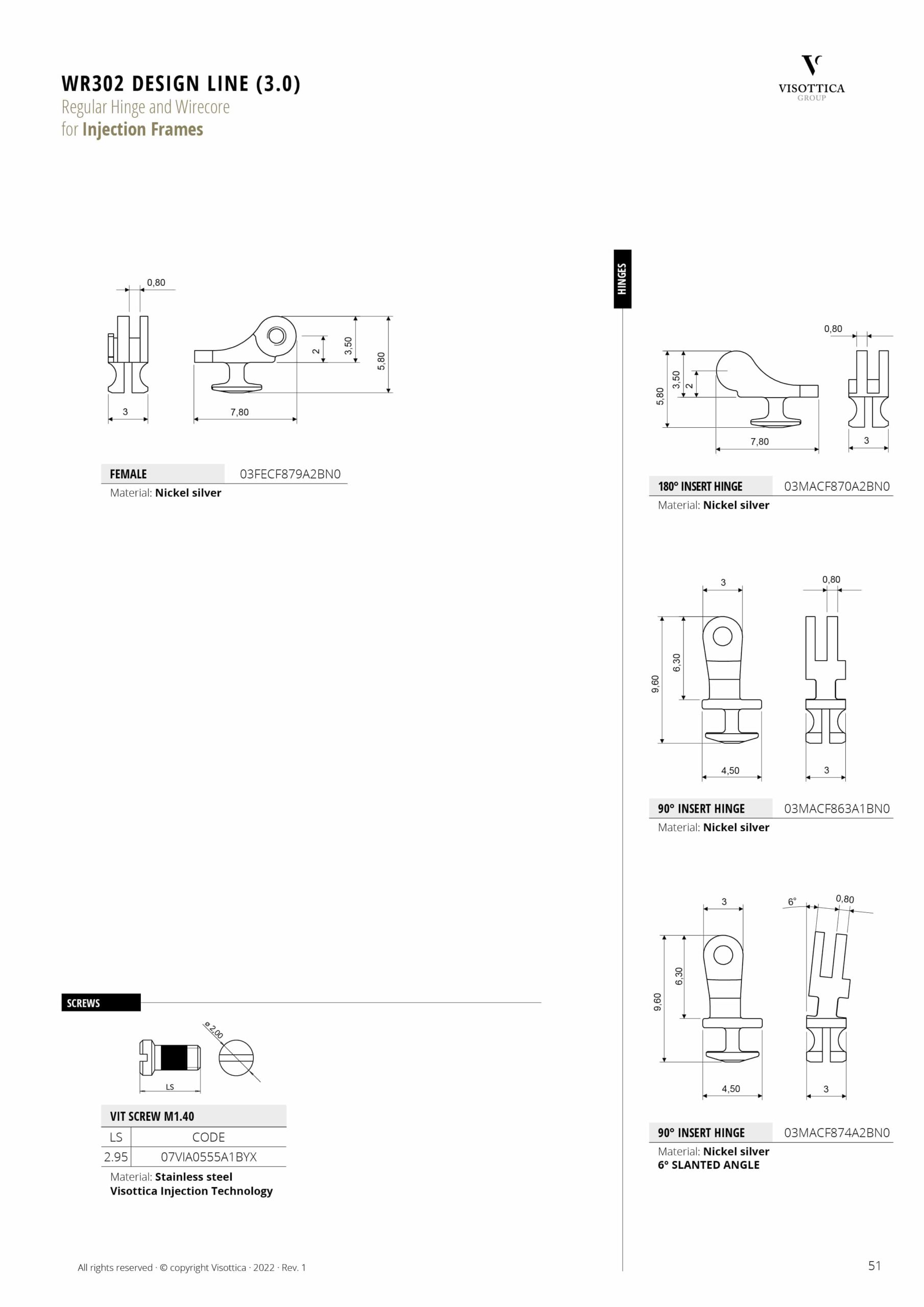 WR302 Design Line 3.0 (Injection Frames) WR302 Design Line 3.0 (Injection Frames)