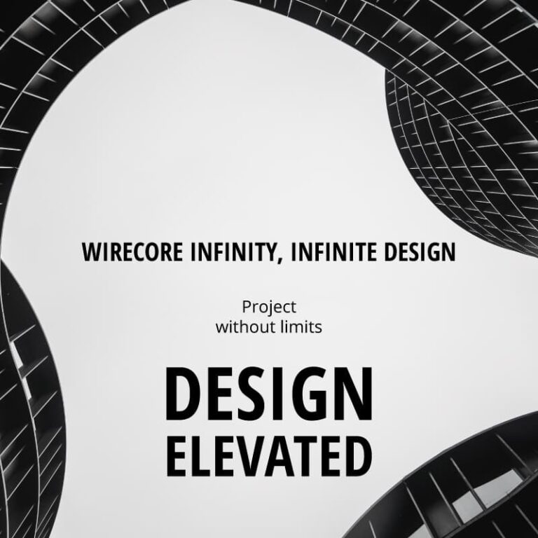 Wirecore Infinity, Infinite Design - Progettare senza limiti